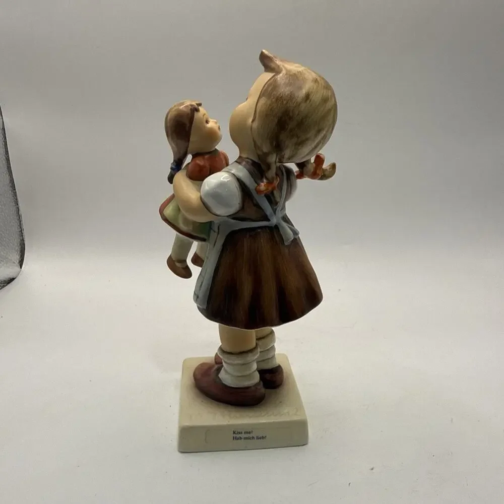 1960’s Rare FIRST VERSION, TMK3,HUMMEL GOEBEL “KISS ME” WITH SOCKS #311 *